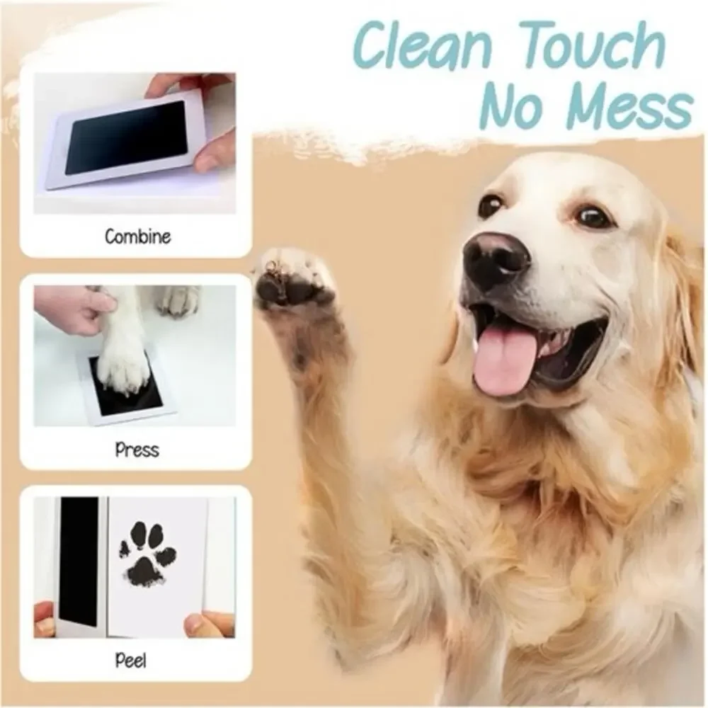 NWT Print Kit for Dogs Paws or Nose Inkless Clean Touch Pad Pet Family Keepsake